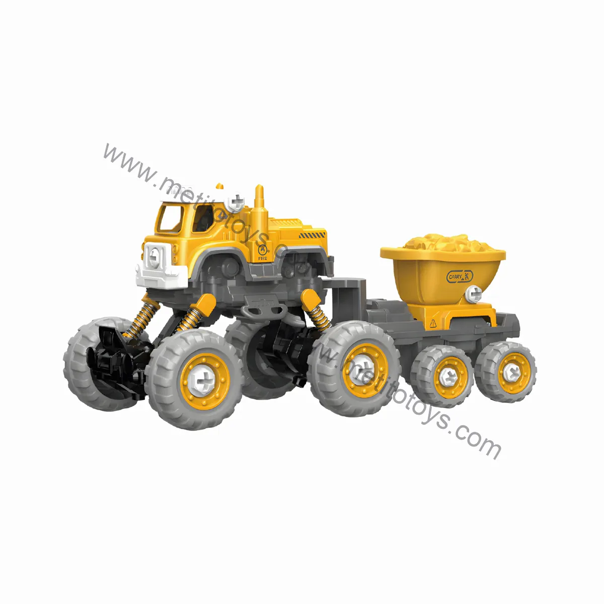 4x4 Geri Çekmeli Kamyon & Kaya Taşıma Arabası 2