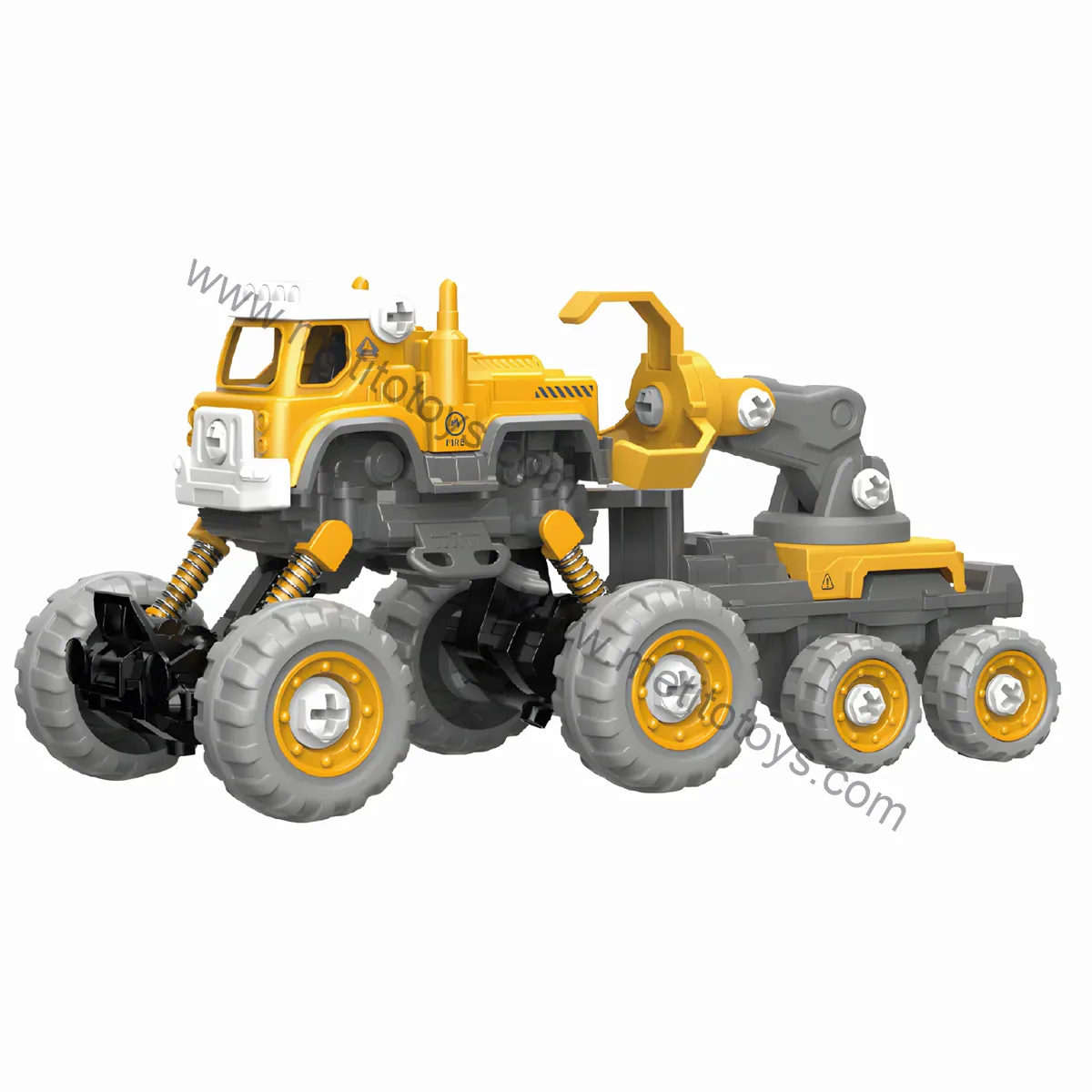 4x4 Geri Çekmeli Kamyon & Kaldırma Vinci 2