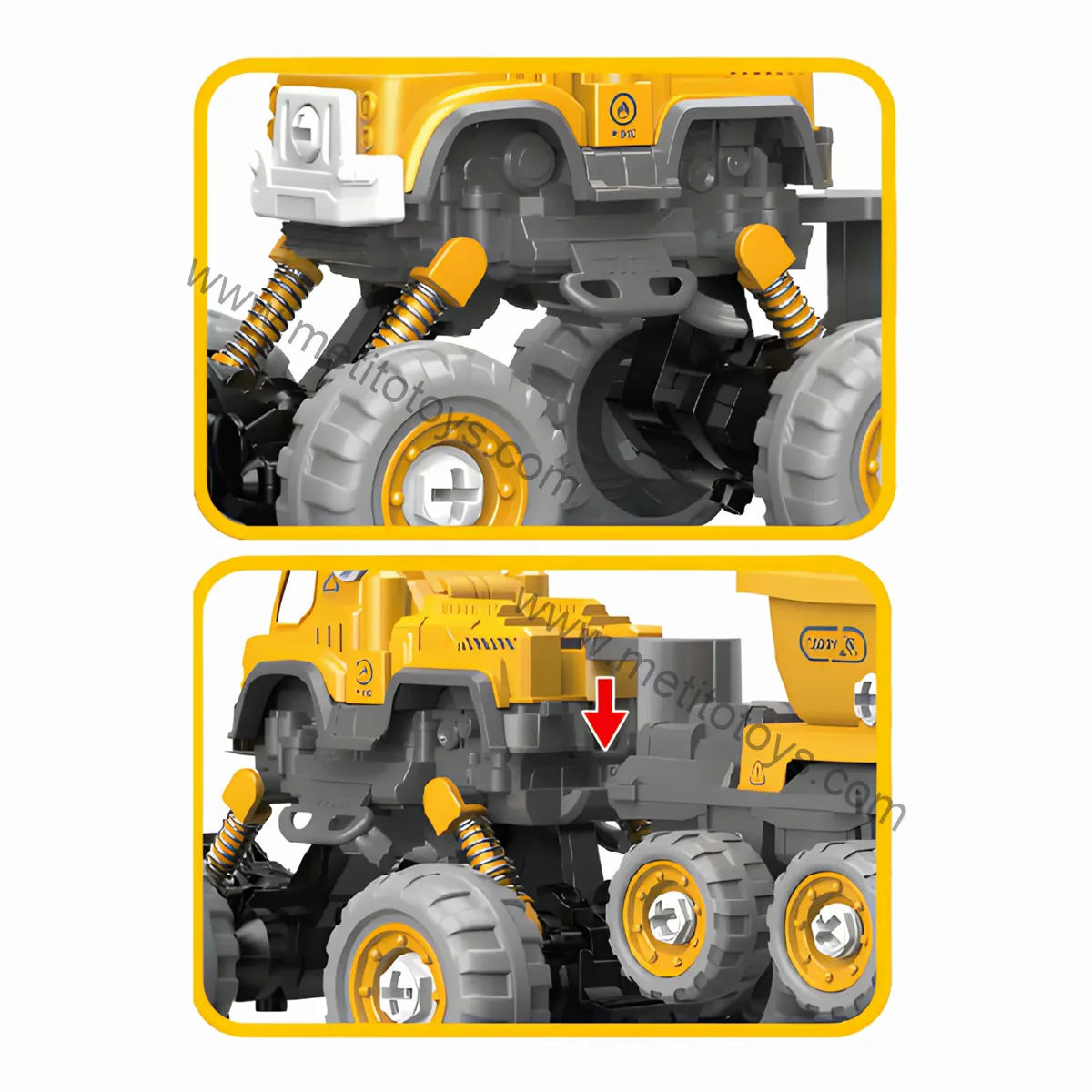 4x4 Geri Çekmeli Kamyon & Kaldırma Vinci 3