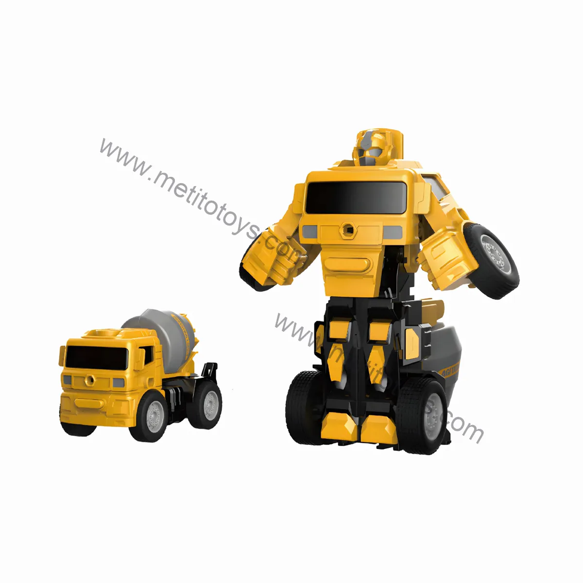Geri Çekmeli Robot — Tek Tuşla Dönüşen Araba 2
