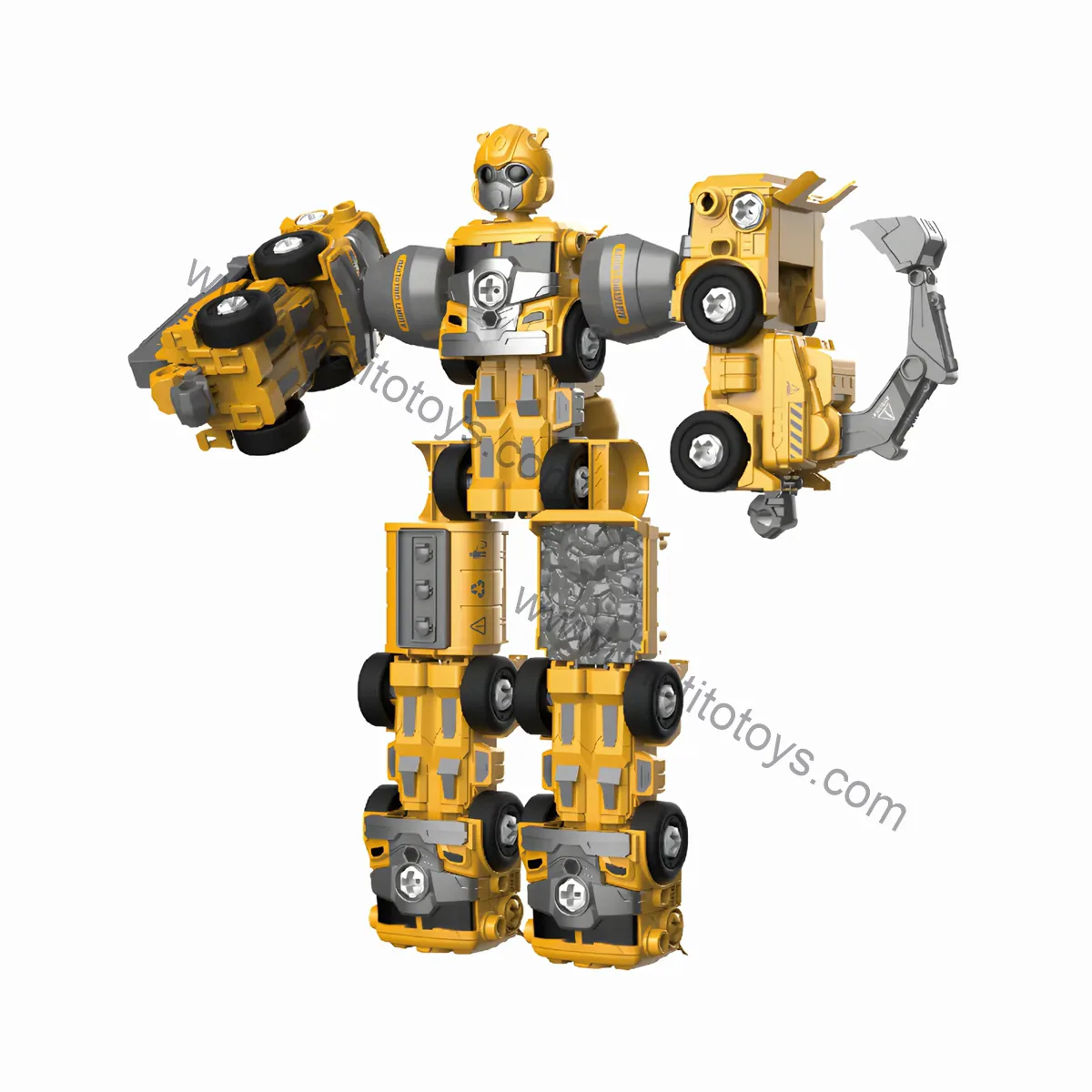 Arabaya Dönüşen Robot — 5'i 1 Arada Set 2