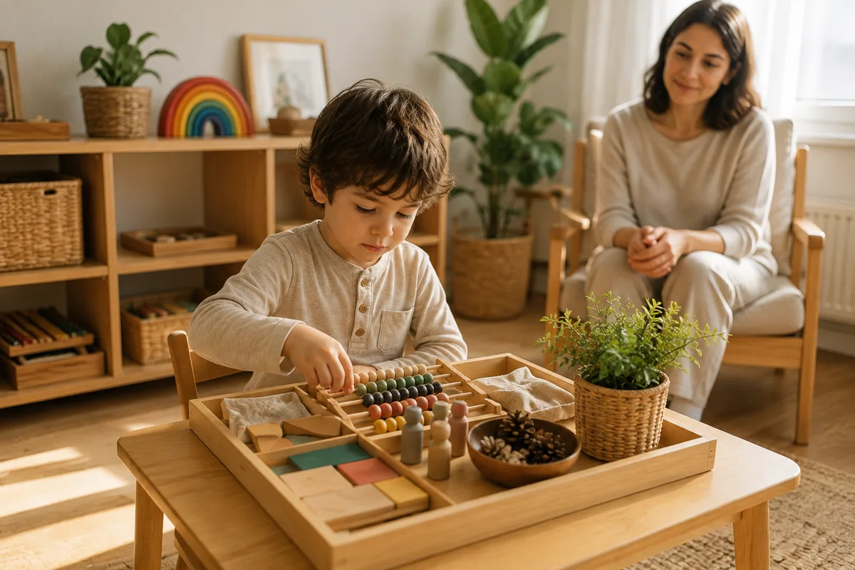 Montessori Evde: 3–5 Yaş İçin Aktivite Önerileri