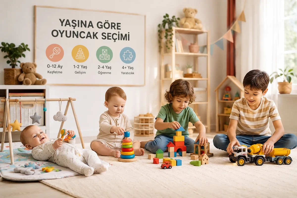 Yaşına Göre Oyuncak Seçimi Rehberi