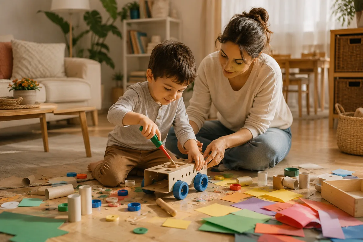 DIY Oyuncaklar Çocuk Gelişimini Nasıl Destekler?